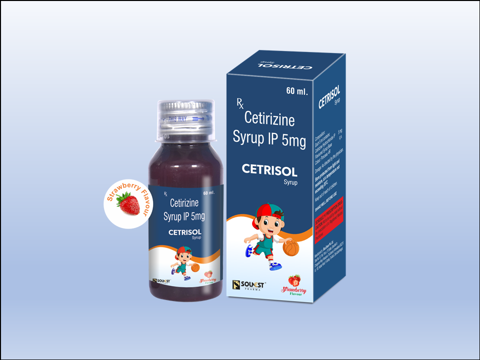 CETRISOL 5MG SYRUP